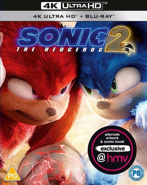 Sonic The Hedgehog Hmv Exclusive K Ultra HD Blu Ray Free