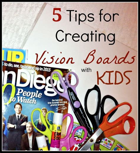 Vision Board Help Your Kids Set Goals Visualize And Dream With A