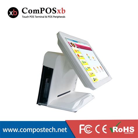 Cheap 15 Resistive Touch Screen All In One Touch Epos Systempos