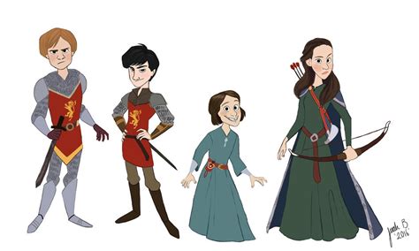 Narnia Characters By Blibablob On Deviantart