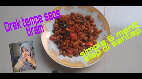 Orek tempe kacang panjang hidangan pelengkap khas indonesia. Resep orek tempe - YouTube