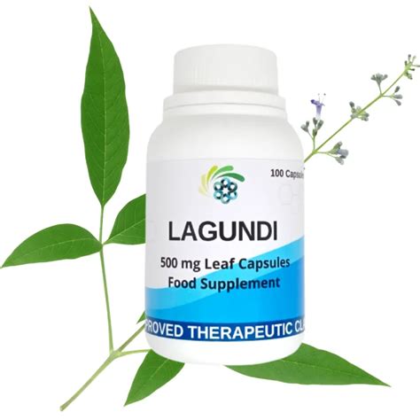 Lagundi Capsule 500mg 50 And 100 Capsules For Cough Asthma Cold And