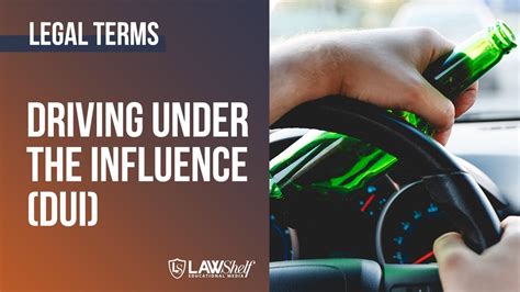 legal term driving under the influence dui youtube