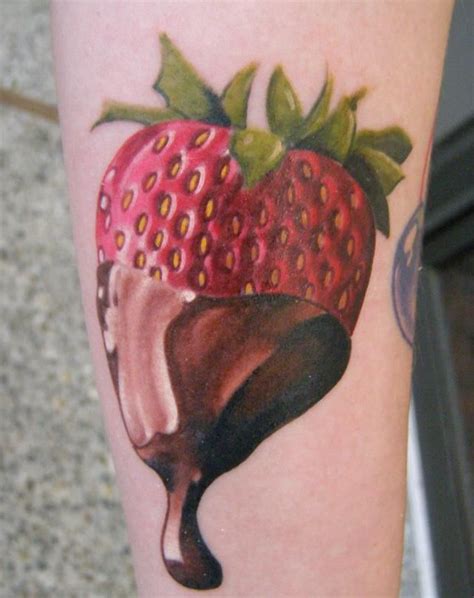 Candy And Fruit Tattoo Part Of My Sweets Sleeve Chocolate Covered