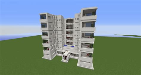 Schematic 5 Floor Hotel Minecraft Map
