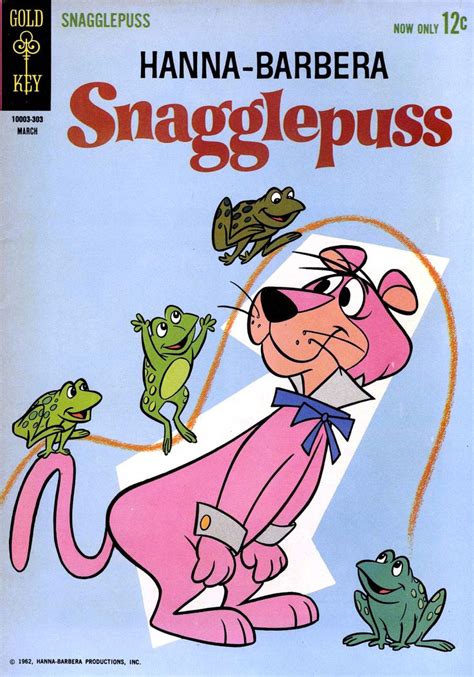 Hanna Barberas Snagglepuss 1962 Comic Book Old Cartoon Characters