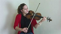 Daisy Hart Drunken Sailor Violin Lesson - YouTube