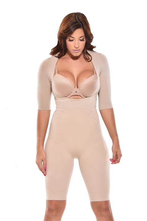 Your Contour Mid Thigh Arm Slimmer Body Shapewear All In One Shaping Body Briefer With Short