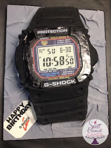 Drop by #gshock on freenode! G-Shock Birthday Cake for the G-Shock Team! by Sweet ...