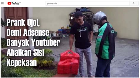 Prank Ojol Prank Paling Mencekam Minta Driver Ojol Angkut Mayat