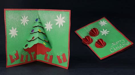 The paper between each of the cuts will form a tab that you'll secure your pop up art to. DIY Pop Up Christmas Card - How to Make Christmas Cards ...