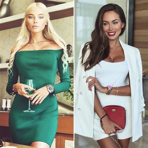 two of the most beautiful and elegant influencers on instagram we adore their style mirgaeva