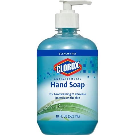Clorox Antimicrobial Hand Soap Blue 1 Each Quantity