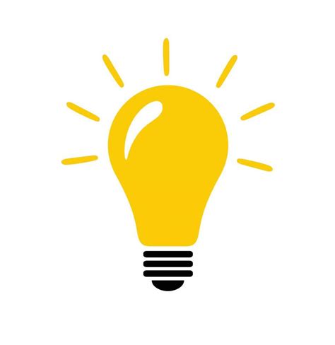 Light Bulb Idea Icon Free Download On Clipartmag