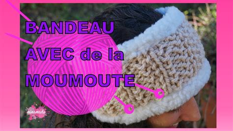 Diy Bandeau Tricoté Avec De La Moumoute Knitted Headband With Lamb