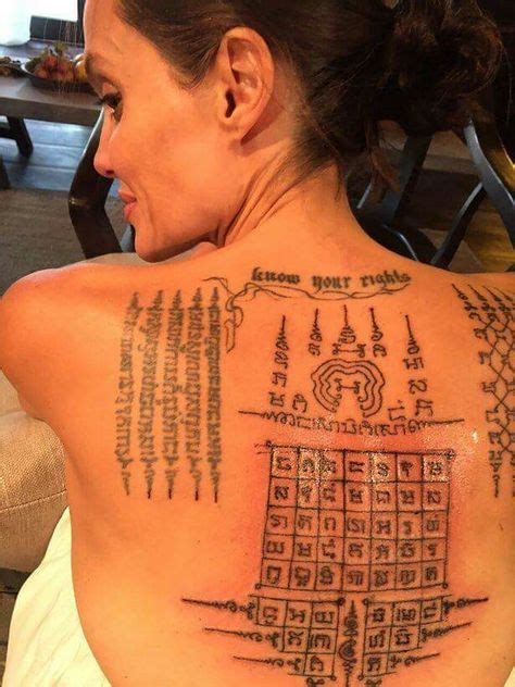 Pin By Skylar Heart On Z Angelina Jolie Tattoo Magic Tattoo Sak