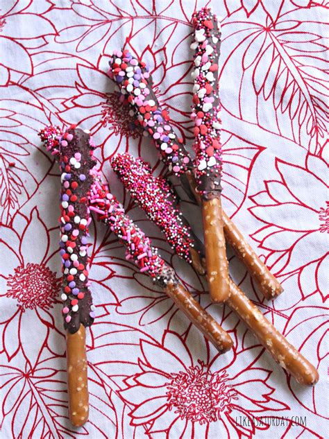 Chocolate Dipped Pretzels Chocolate Dipped Pretzel Rods Dipped