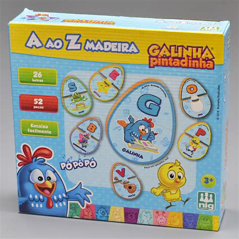 Jogo A Ao Z Galinha Pintadinha 0712 Alô Bebê