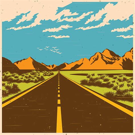 Country Road Clip Art Vector Images And Illustrations Istock