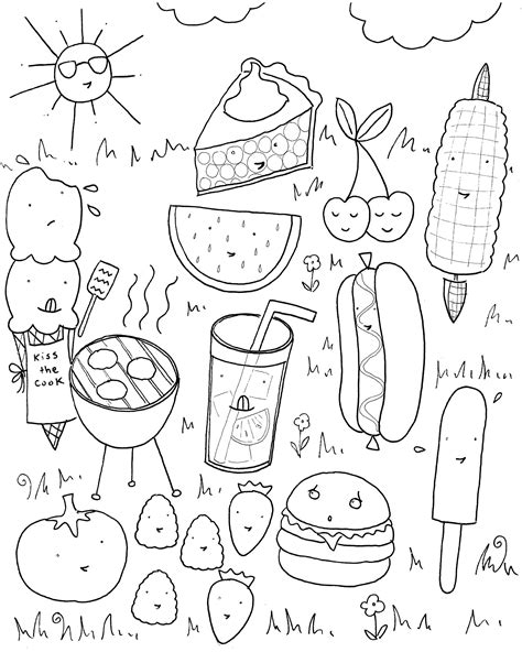 Click from summer coloring pictures below for the printable summer coloring page. Summer Coloring Pages for Kids. Print them All for Free.