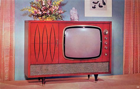 Wallpaper Old Red Wall Modern History Technology Vintage Tv