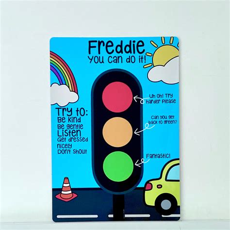 Traffic Light Mood Chart