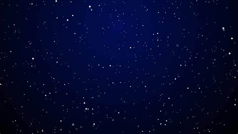 Blue Starry Night Sky