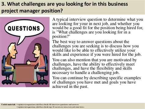 Top 10 Business Project Manager Interview Questions And Answers