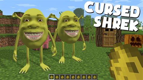 Shrek Turned Into Mike Wazowski In Minecraft Noob Vs Pro Youtube