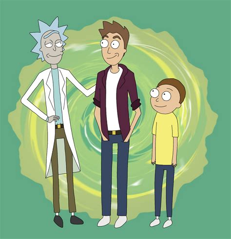 I Drew My Bf As A Rick And Morty Character Rrickandmorty