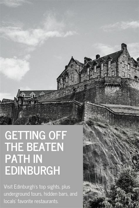 Getting Off The Beaten Path In Edinburgh