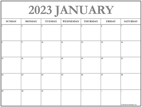 January 28 2023 Calendar
