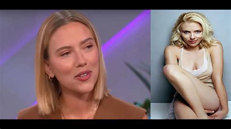 Scarlett Johansson Says She Was Groomed Into Being A Bombshell Type And Couldnt Escape It