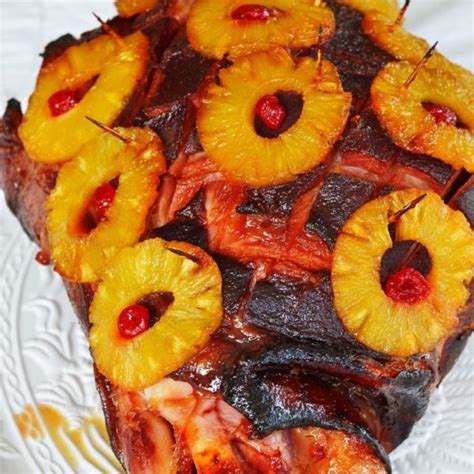 Baked Ham With Honey And Pineapple RecipeMagik