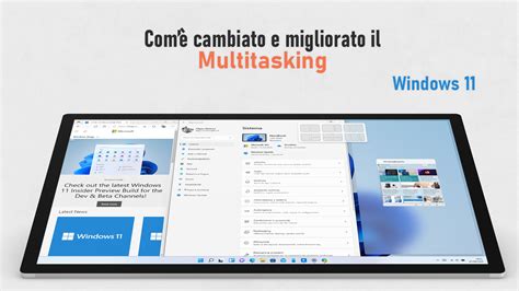 Comè Cambiato E Migliorato Il Multitasking In Windows 11