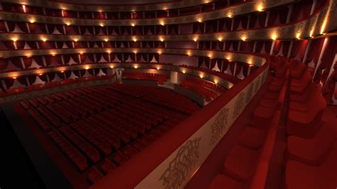 Opera Theater 3d Model By Eruultmax