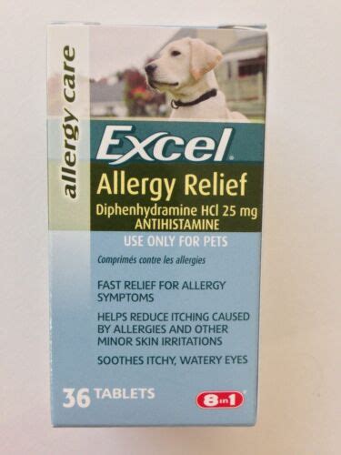 8 In 1 Excel Allergy Relief For Dogs Itching Skin 36