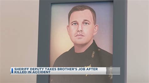 Sheriff Deputy Takes Brothers Job After Killed In Accident Youtube