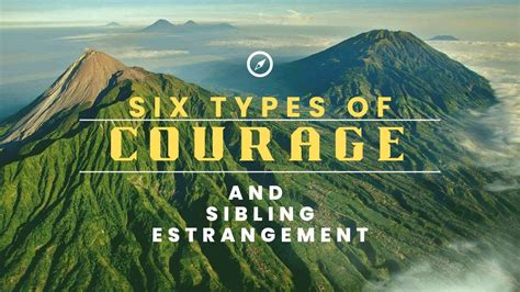 Six Types Of Courage And Sibling Estrangement Youtube