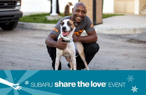 Subaru Share The Love Event Check Out Fee Waived Pet Adoption Events