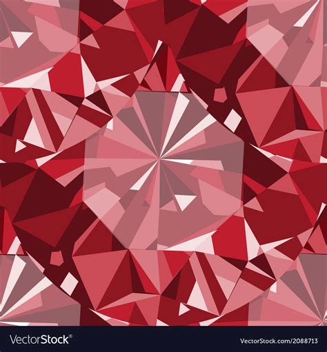 Ruby Seamless Pattern Background Royalty Free Vector Image