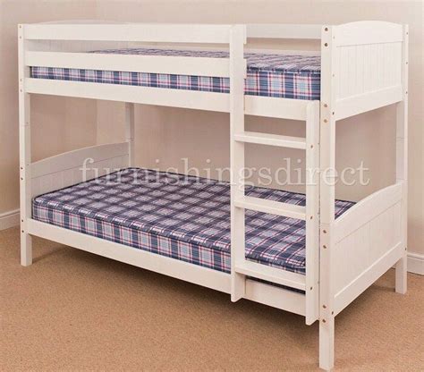 See why ebay is the best place to shop for mattresses online. CLASSIC 2FT6 SHORTY WHITE BUNK BED + 2 X MATTRESSES SPLITS ...