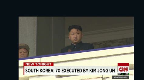 s korea kim jong un executed 70 officials since 2011 cnn video
