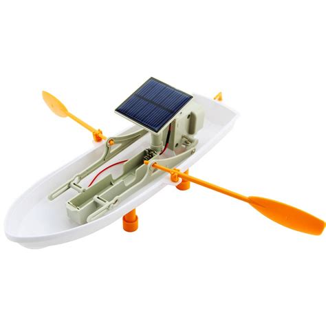 Sunseeker Solar Row Boat Kit Toy Sense