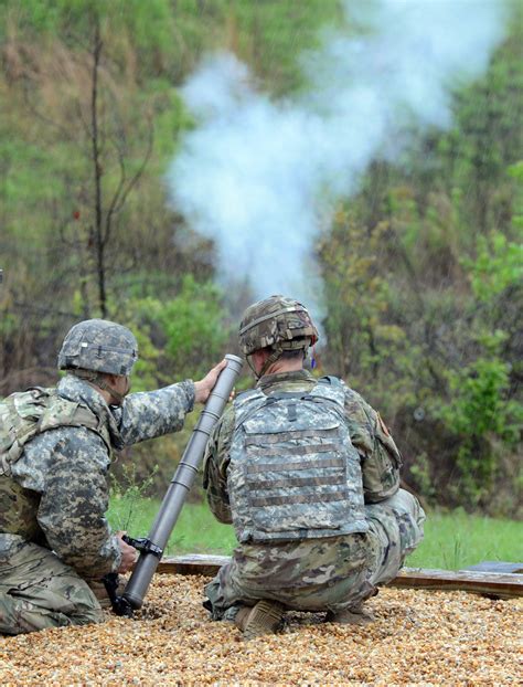 Soldiers Live Fire 60mm Mortar During Inaugural Best Mortar Competition