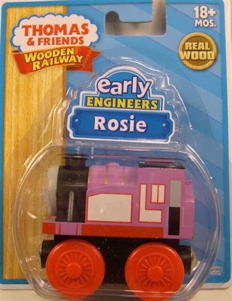 Thomas And Friends Real Wood Early Engineers Rosie The Engine Ebay