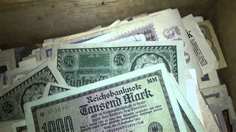 April 24, 2021 at 12:47 p.m. German Paper money from the ww1 ww2 - YouTube