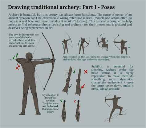 Drawing Traditional Archery Tipps Page 1 By Sunrisestranger On Deviantart