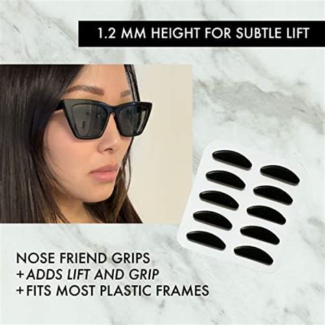 Nose Friend Extra Grip Nose Pads For Glasses And Sunglasses Stop