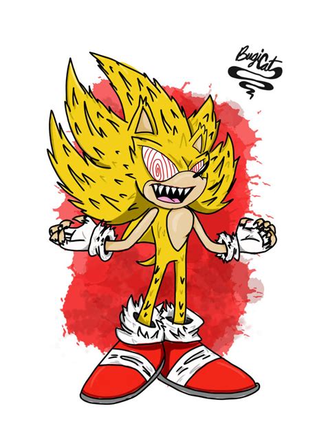 Fleetway Sonic Fan Art